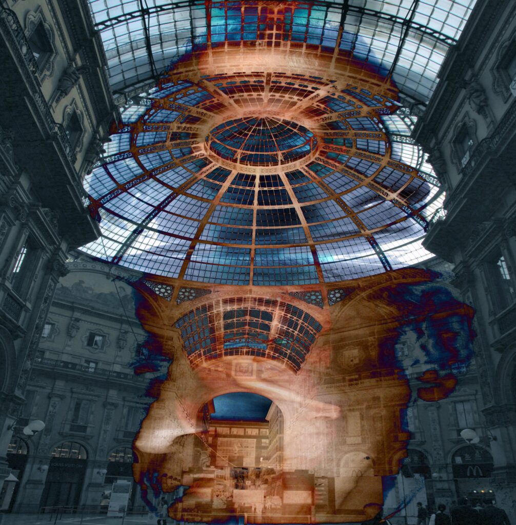 Autoritrarri Prime Elaborazioni (81) Riflessioni in Galleria