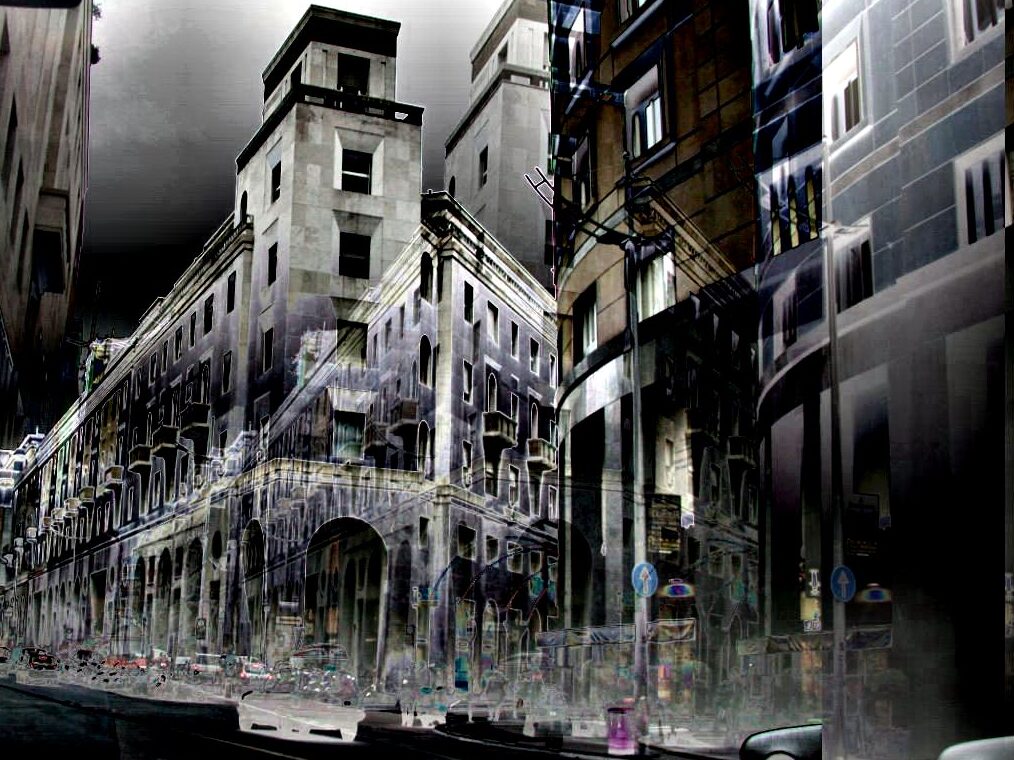 Città oltre l'Immagine (84) Milano – incrociando via Monte Napoleone 1